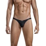 Мужские трусы слипы черные Clever LUXURY BRIEF SLIP 167811