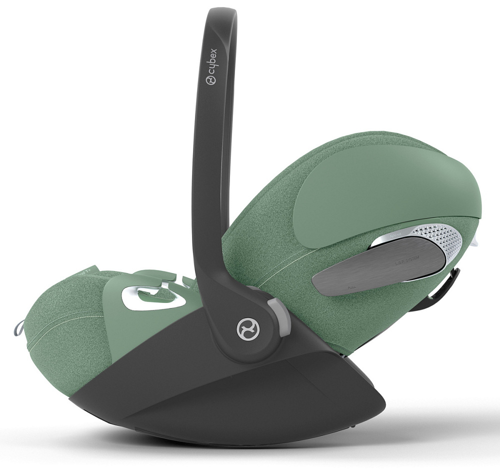 Коляска Cybex Priam IV Rosegold complete Cloud T Leaf Green Plus Base T 3 в 1 Leaf Green