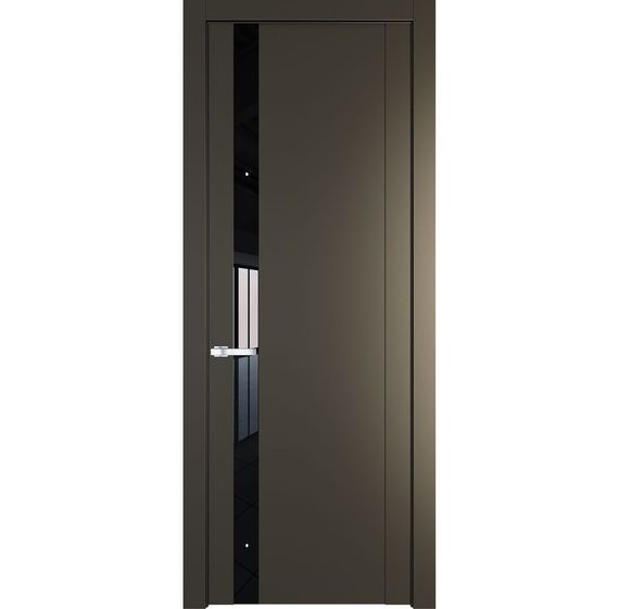 Межкомнатная дверь эмаль Profil Doors 1.2P перламутр бронза остеклённая