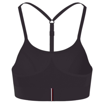 ТОП теннисный Tommy Hilfiger Light Intensity Essential Strap Bra - черный