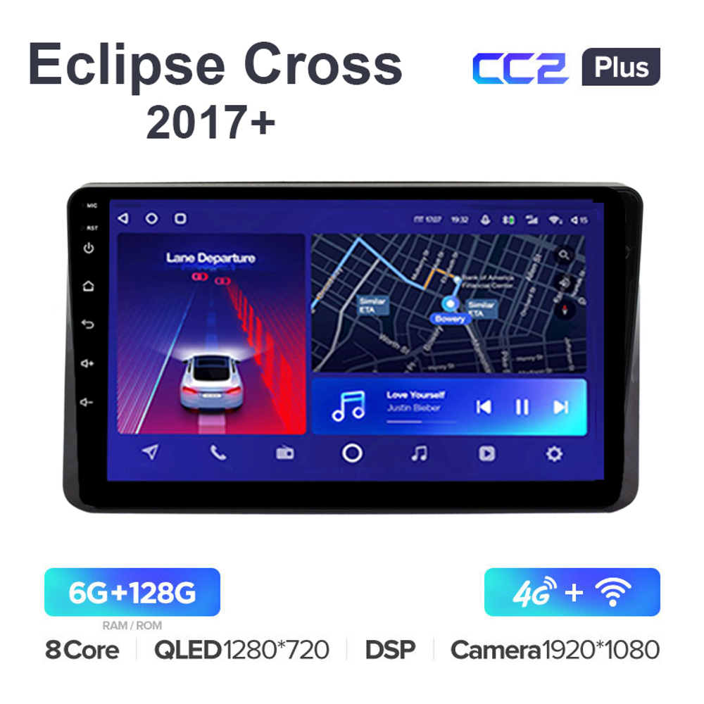 Teyes CC2 Plus 10,2"для Mitsubishi Eclipse Cross 2017+