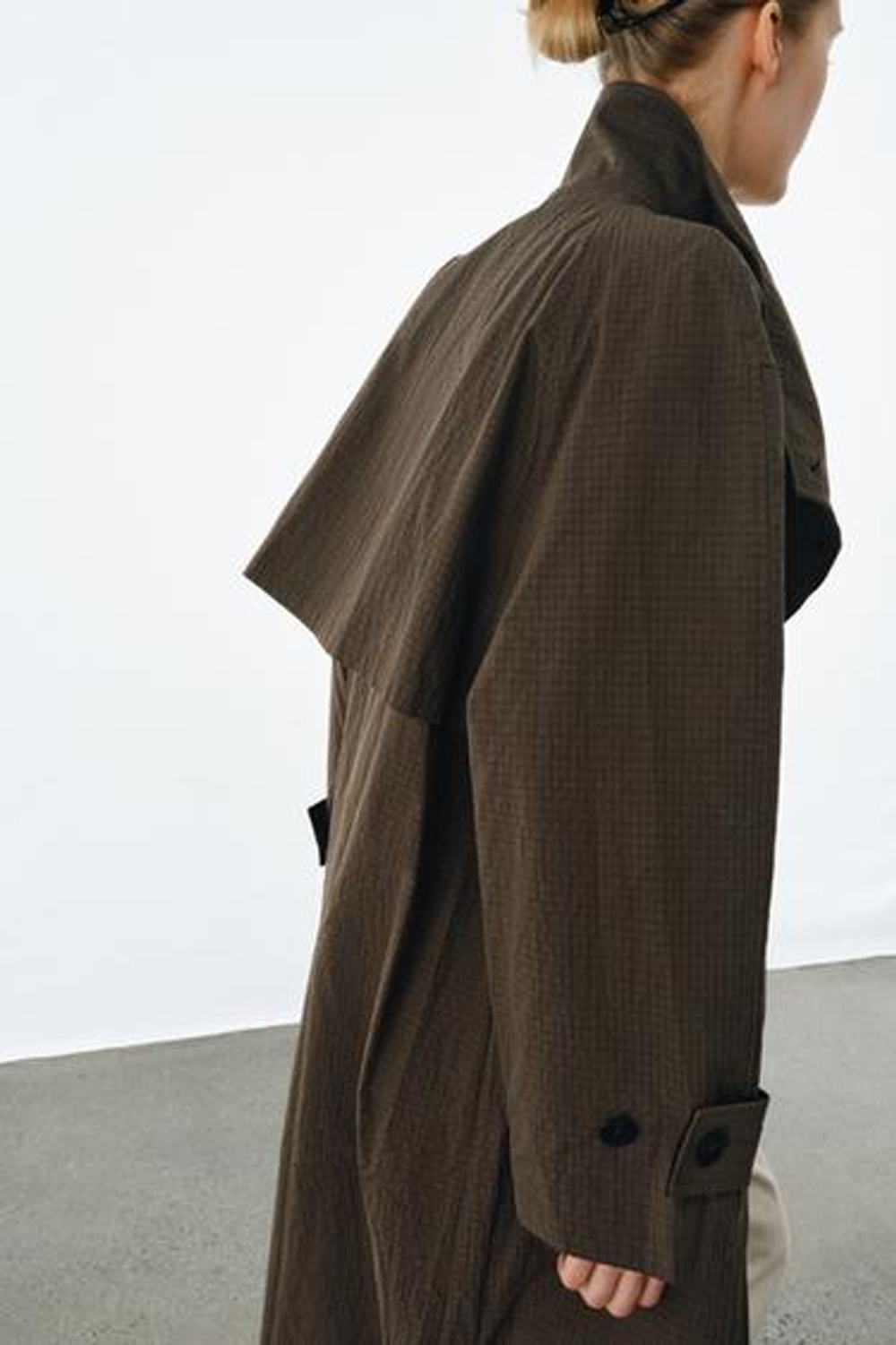 ОВЕРСАЙЗ КАРЕЛИ ТРЕНЧКОТ КОЛЛЕКЦИЯ ZW - ZARA