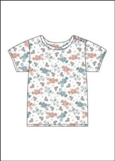 Боди д/новорожд. Б-26/2 р.80 "Лодочка-2" молочный (Ивашка)