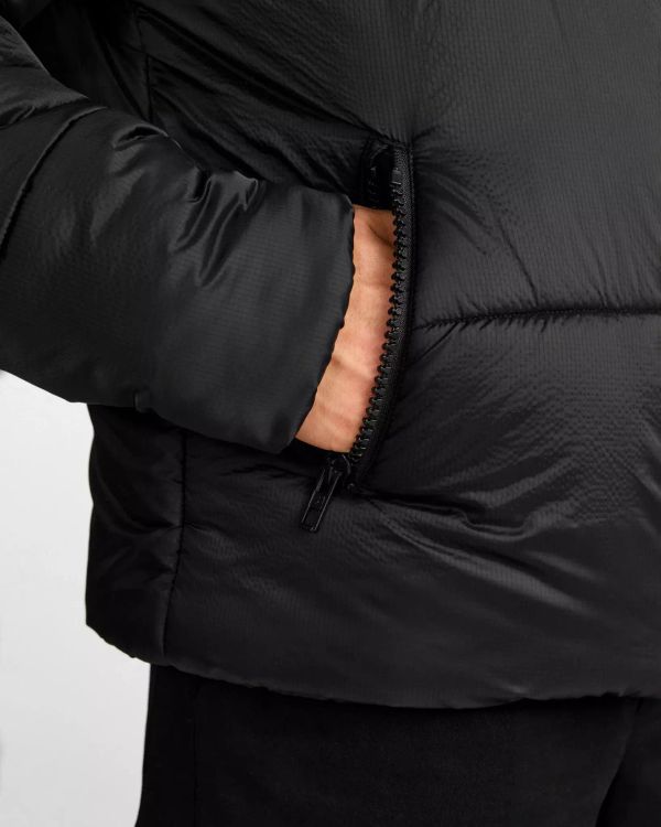 Пуховик Начало Рипстоп 300 Черный - фото 8