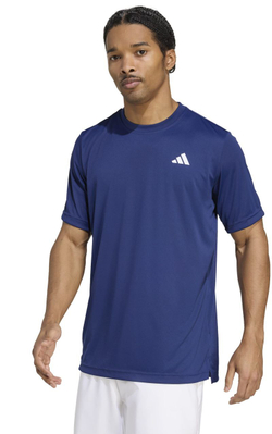 Мужская теннисная футболка Adidas Club Climacool - dark blue