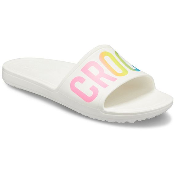 Crocs Sloane Logo Mania 'White'