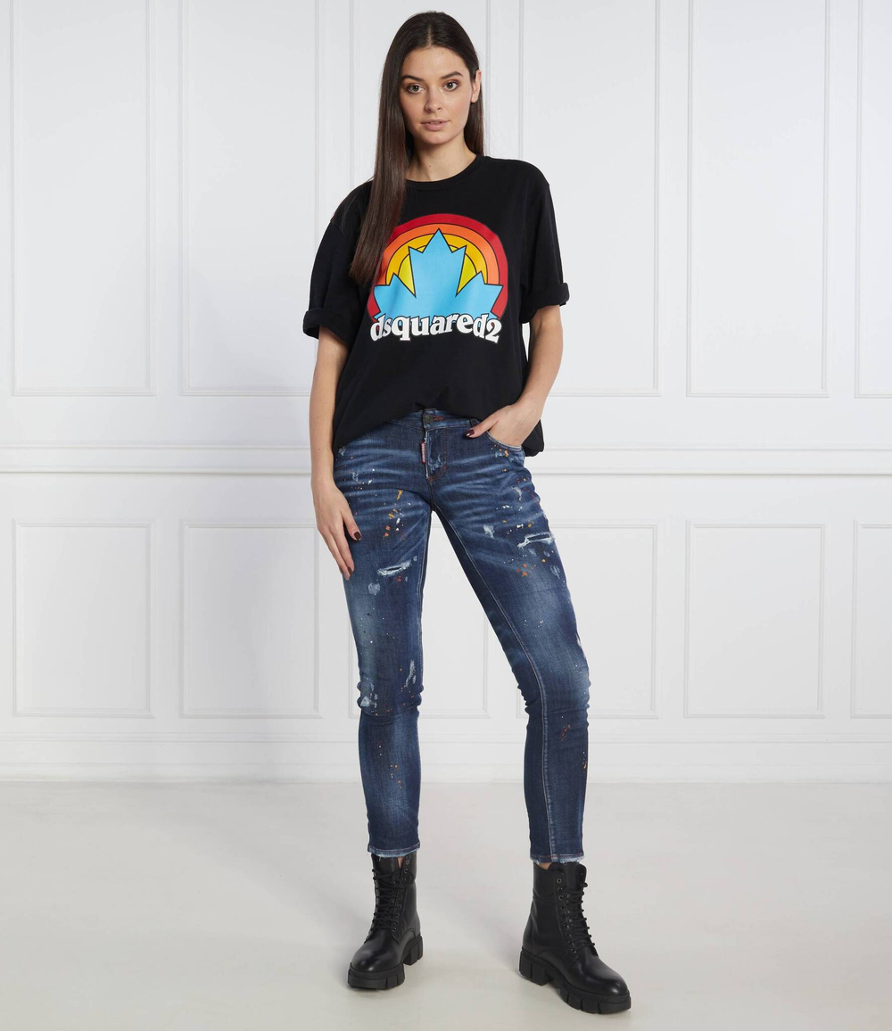 джинсы jennifer Dsquared2 - темно-синий(S72LB0564 S30789)