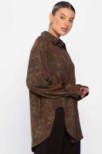 Блуза Тайна очарования (коричневая) Б14433-5М LT Collection