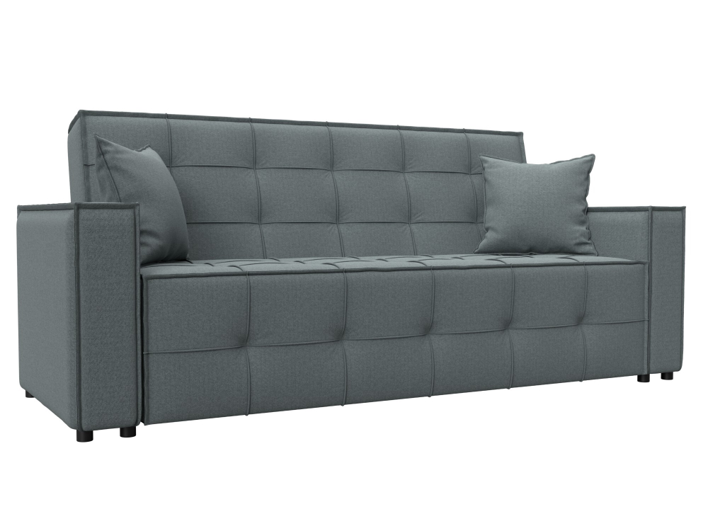 Диван-книжка Лига-067, Амур 07 серый, Рогожка, 129827