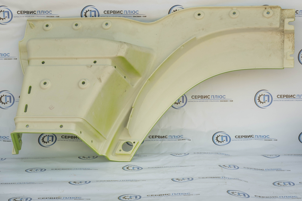 Крыло зеленое SHAANXI SHACMAN X3000 длинное с подножкой правое DZ14251240012