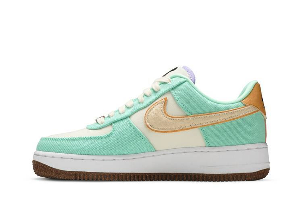 Кроссовки Nike Air Force 1 Low "Happy Pineapple" (Женская размерная сетка)