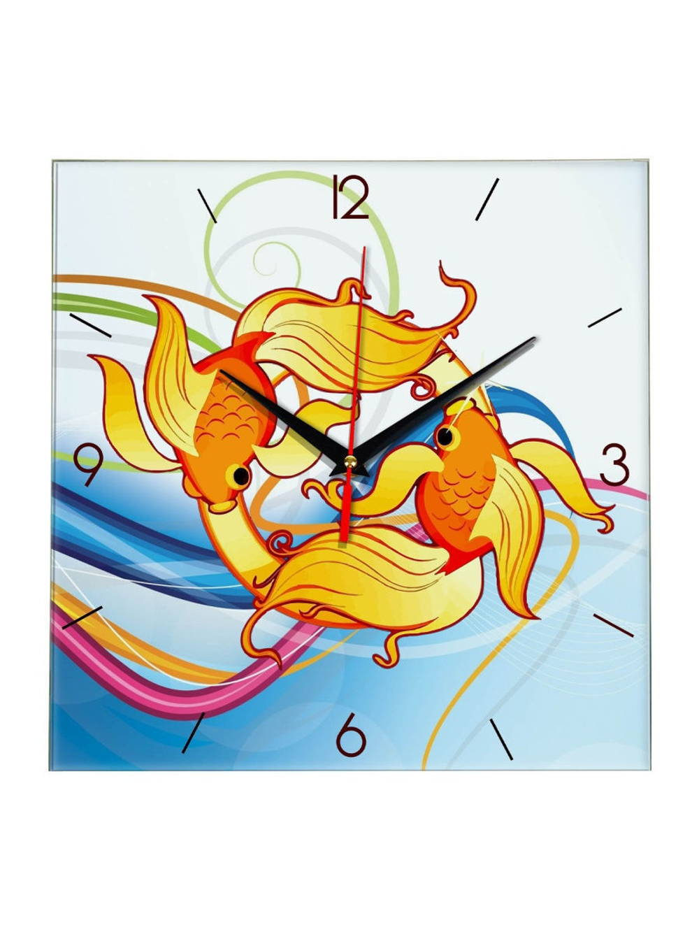 Часы настенные "Знаки зодиака" Рыбы