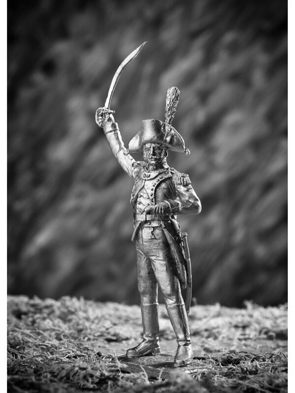 Оловянный солдатик Офицер черного легиона 1799 г.