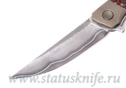 Нож Taugo ZDP189 laminated CF Red Андрей Егурновфотография - 2