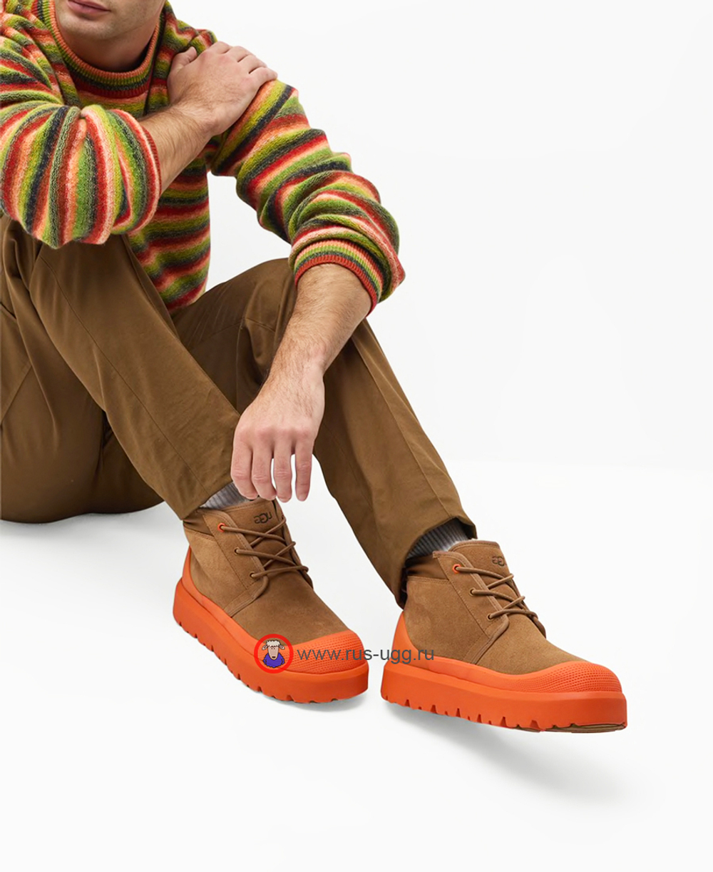 MENS NEUMEL WEATHER HYBRID Chestnut/Orange