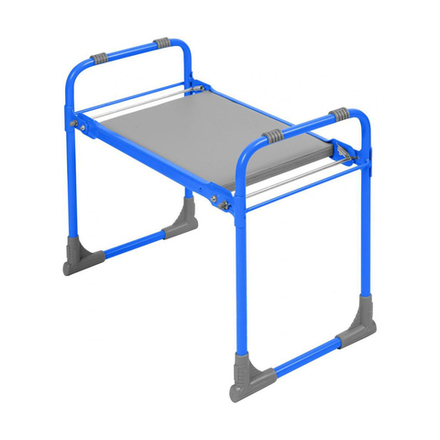 Скамейка садовая складная Nika СКМ, мягкое сиденье, 56 x 30 x 42,5, голубая