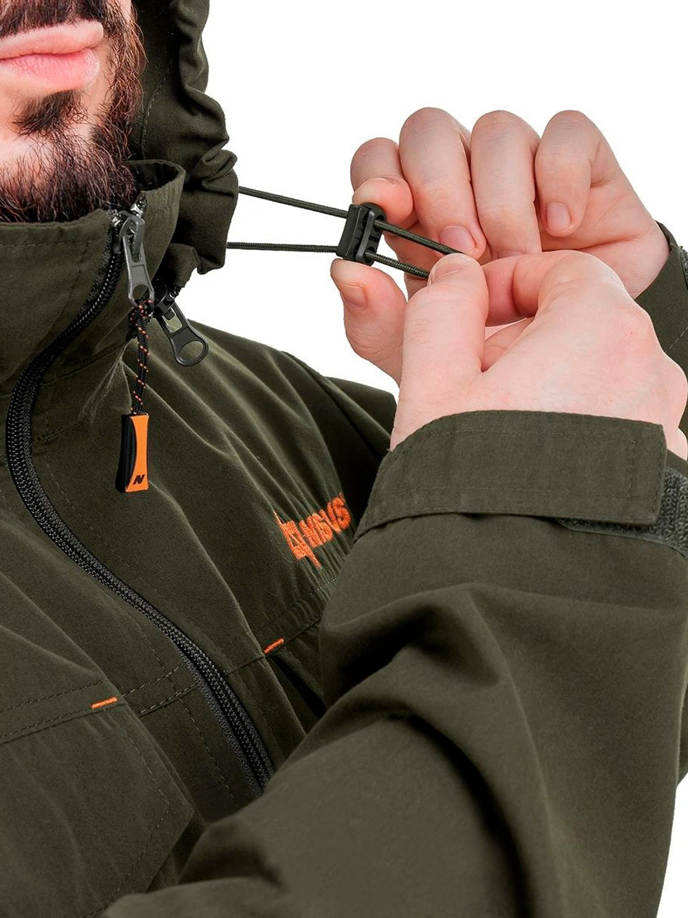 Костюм Nisus WESTERN (RAVENA 70% хлопок, 30% нейлон) цвет коричневый, размер 44-46/170-176 (N432002-S-1)