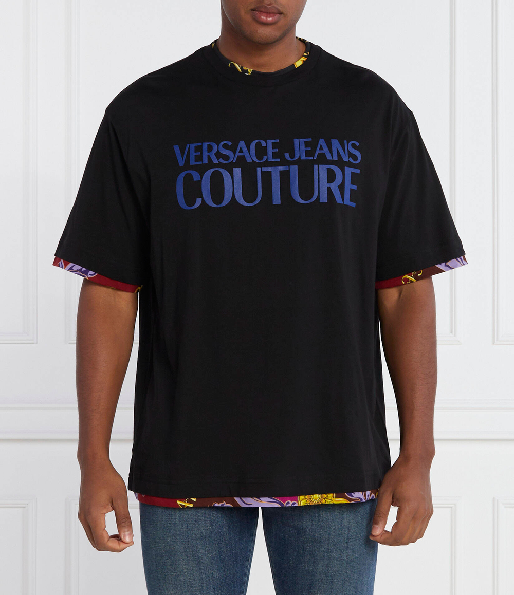 Футболка Versace Jeans Couture - черный(75GAH609J0001)