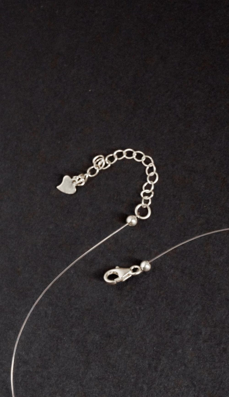 ХХХ Колье "Memo about Health" с шунгитом 8 мм, 33 см