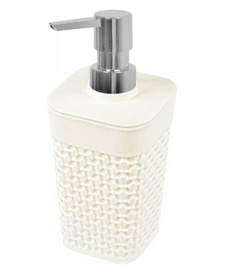 "OSLO"Milk" Диспенсер 16,6х5,8х7,5см, цв.молочный