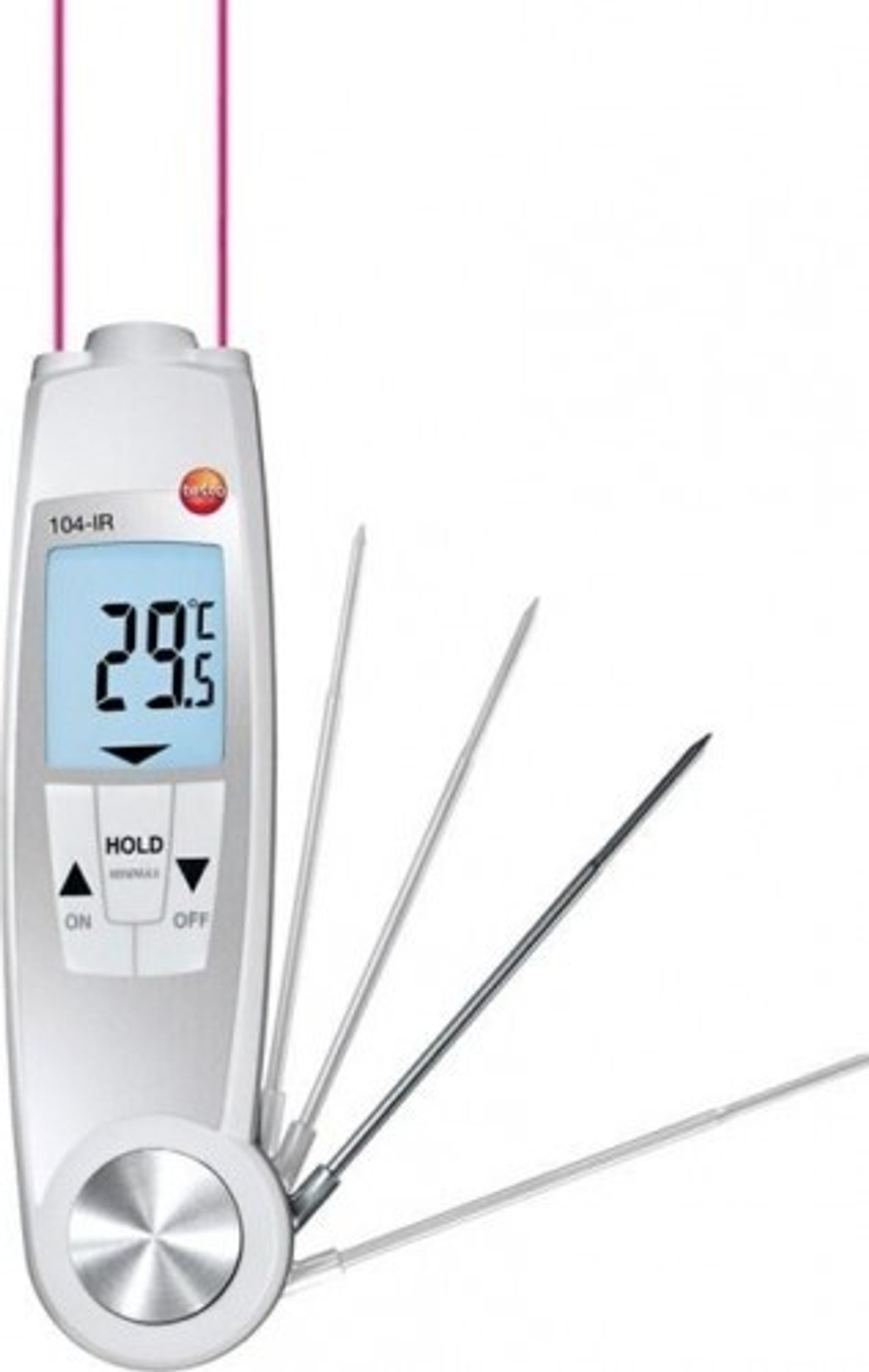 Инфракрасный термометр Testo 104-IR с проникающим зондом (водонепроницаемый) 0560 1040