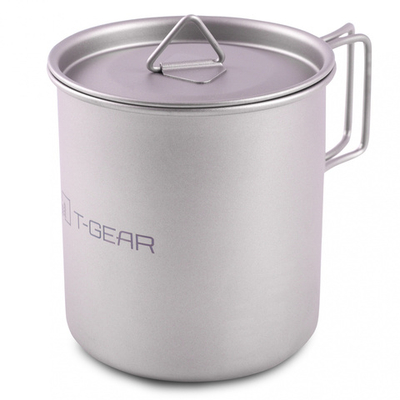 Кружкa с крышкой титановая T-Gear Titanium Mug With Lid 400