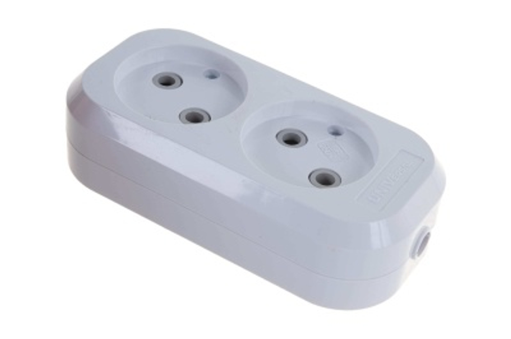 Колодка 2 гнезда б/з