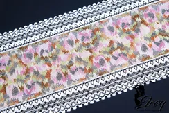 03-253 Кружево эластичное 18 см, гладь, айвори