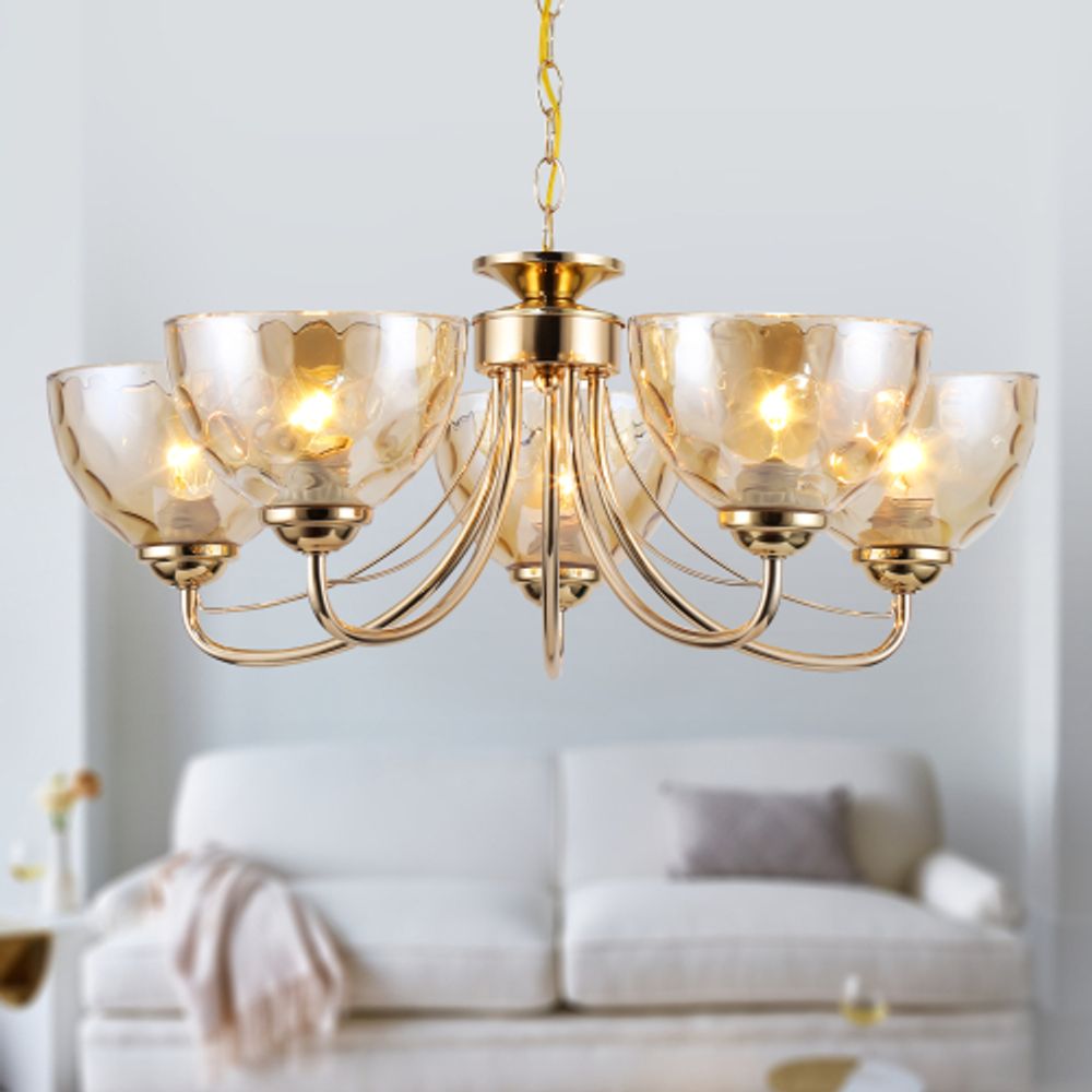 Люстра Rivoli Adrianne 9174-305 5 х Е27 40 Вт классика | Rivoli