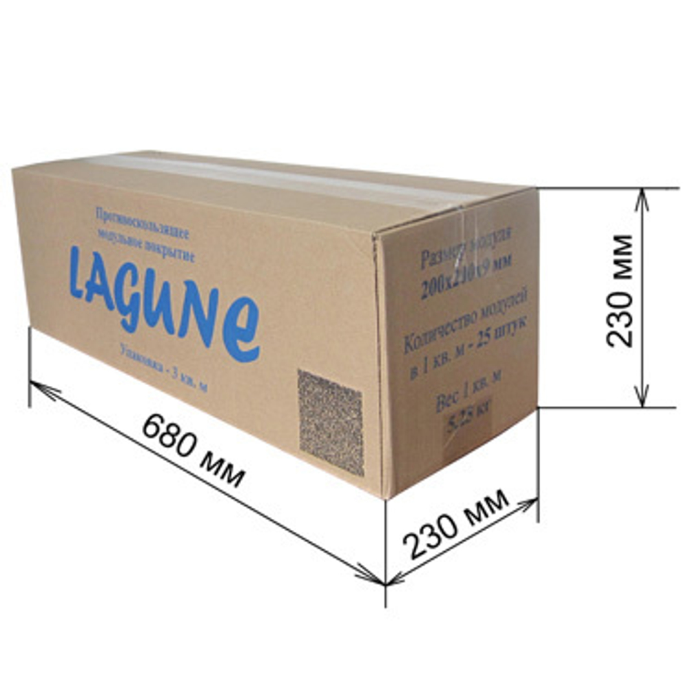 Модульное противоскользящее покрытие для бассейнов и саун Lagune