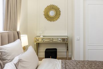 KFG045 Консоль зеркальная  120*35*80см