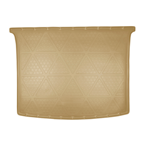 Коврик в багажник Norplast/Unidec для Volkswagen Caddy III (2004-2015) Бежевый,2 задние сдвижные двери, полиуретан, арт.NPA00-T95-024-B