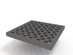 Решетка пластиковая усиленная к дождеприемнику