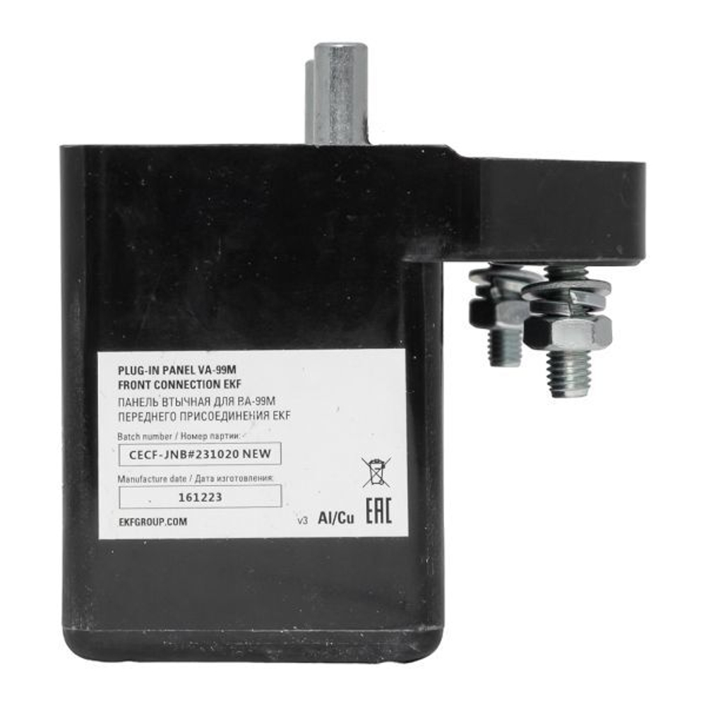 Панель втычная EKF mccb99m-630-pin-3f