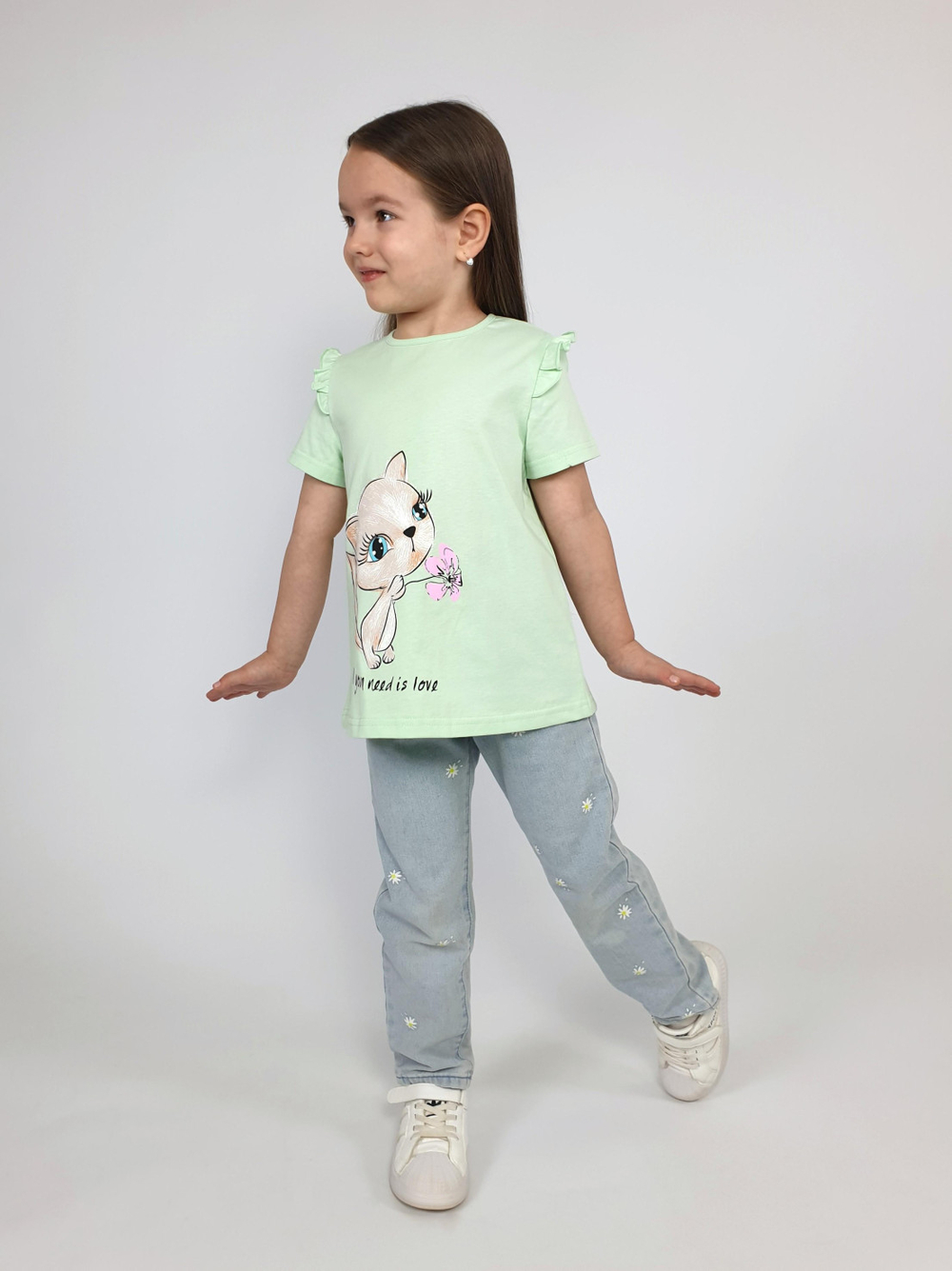 3-42-10 Футболка для девочки