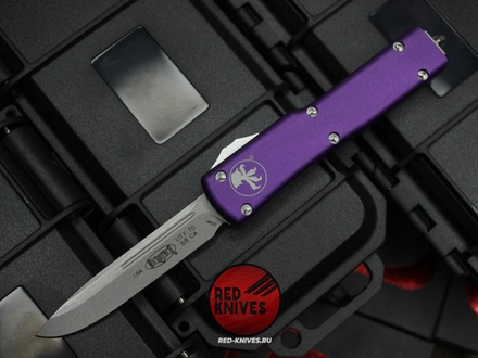 Нож Microtech UTX-70 A+++ Purple Standard S/E - клинок апокалиптик