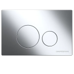 Унитаз подвесной Ceramica Nova Metric Rimless CN3007_1001CH безободковый, с крышкой микролифт, с инсталляцией и кнопкой хром