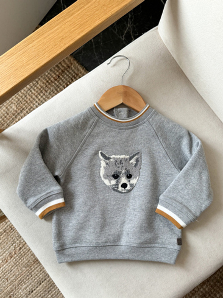 Утепленный хлопковый свитшот, 80