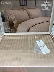 Постельное белье жаккард NEW PAILS - НЬЮ РАИЛС бежевый MAISON D'OR Турция