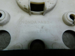 Пластик пассажирского сиденья Honda CB1300 SC62E Police 034650