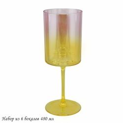 Lenardi 583-024 Набор из 6 бокалов 480 мл в под.уп.(х4)Стекло