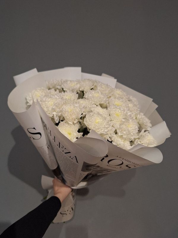 Букет из кустовой хризантемы "Алтай" Букет из кустовой хризантемы "Алтай"