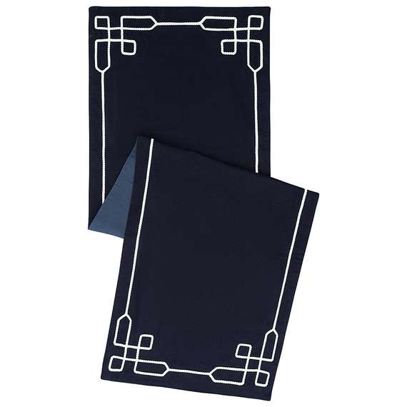 Дорожка на стол navy story из коллекции sea treasures, 45х150 см