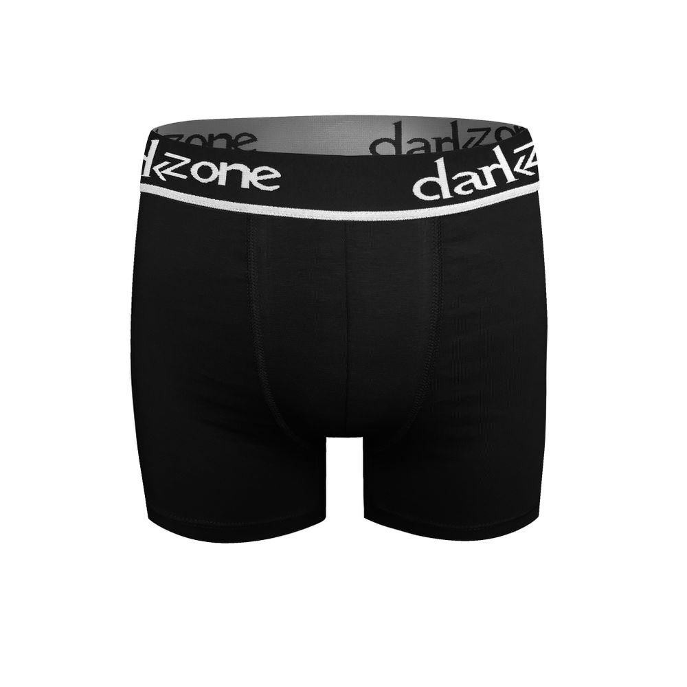 Мужские трусы боксеры черные DARKZONE DZN2701