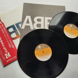 Винтажная виниловая пластинка LP Сборник АББА ABBA Greatest Hits 24 (Japan 1980) (Obi) Mamma Mia