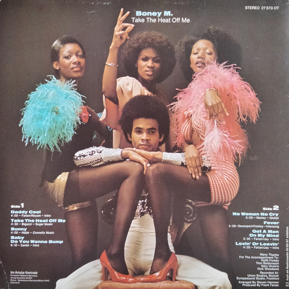 Boney M. / Take The Heat Off Me (LP)