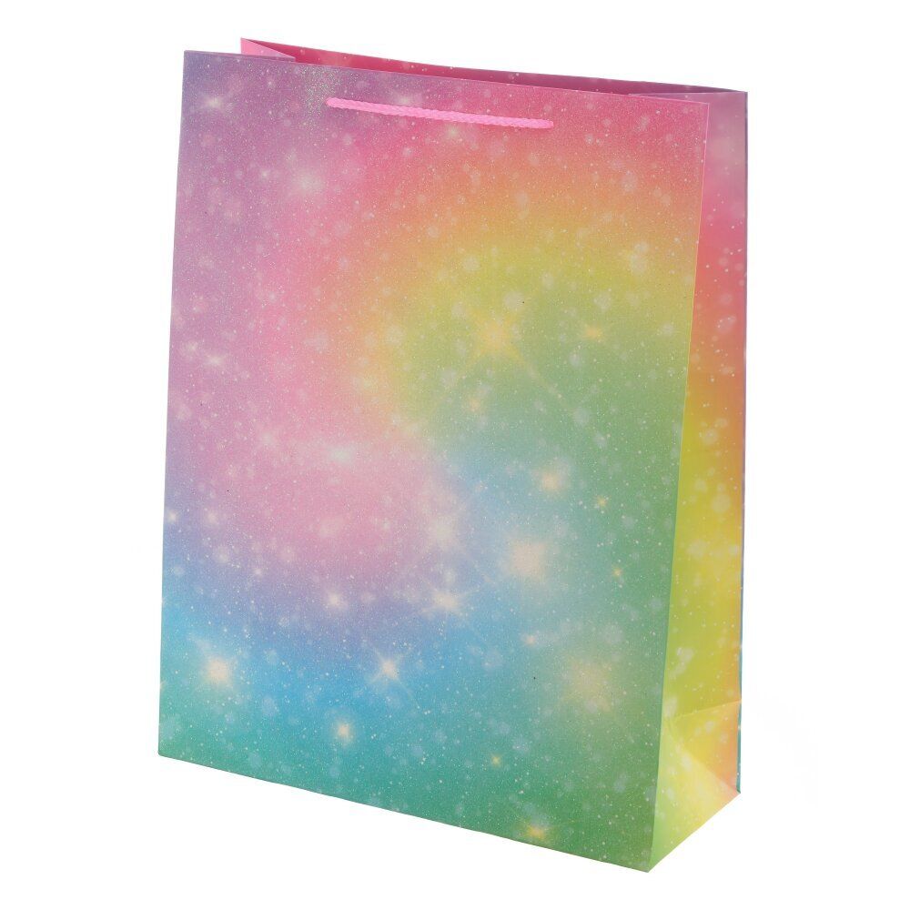 GAEM Пакет подарочный L (бумага 210г/м2, блок микс 12шт), L31 W12 H39,5 см, 4в.