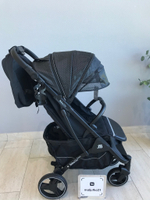 Коляска прогулочная Babalo 2024 Звезда текстиль на черной раме