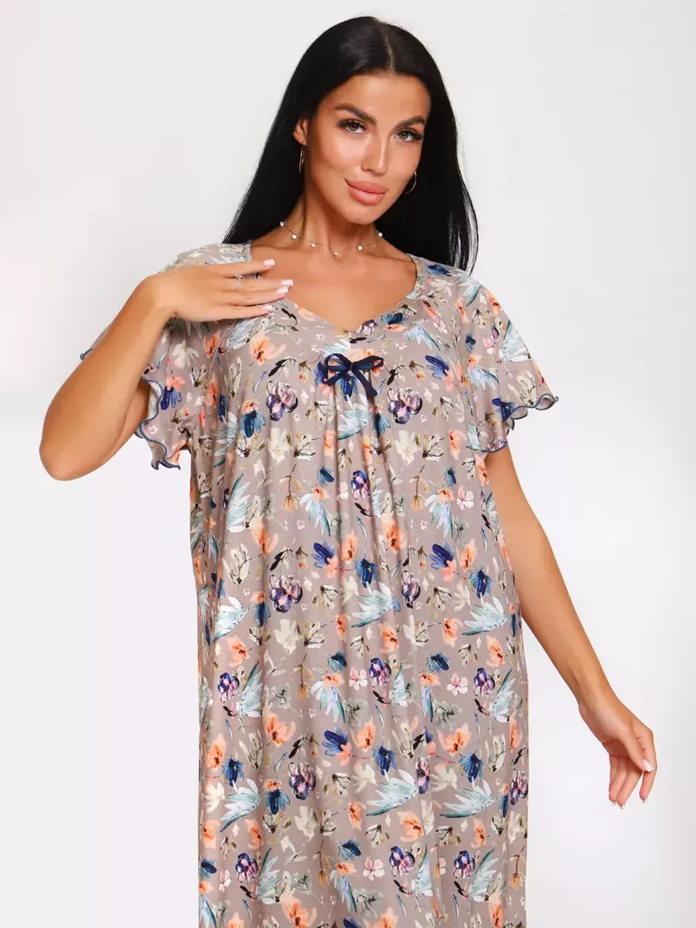 Ночная сорочка из вискозы