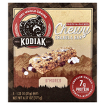 Kodiak Cakes, Жевательные батончики из гранолы, S'mores, 5 батончиков, 35 г (1,23 унции) каждый